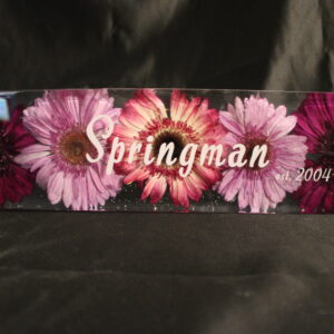 Name Plate  16x4x1